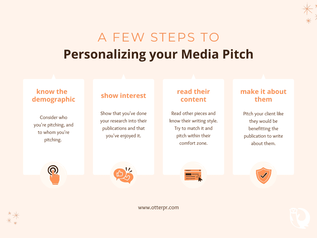 How to Personalize Your Media Pitch