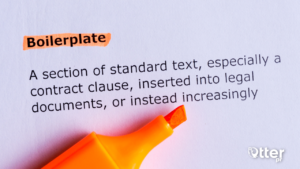 what is a boilerplate in a press release